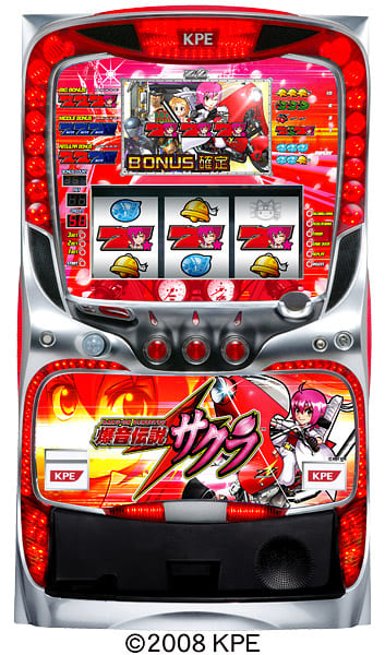 パチスロ実機　KPE　爆音伝説サクラ