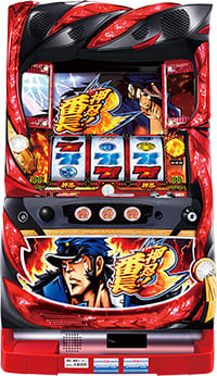 【訳あり】パチスロ実機　大都技研　押忍！番長３／Ａ５【シャッター不良・リール劣化】