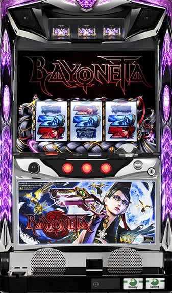 【限定1台再入荷】パチスロ実機　サミー　ベヨネッタＺＦ