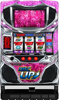 パチスロ実機　サミー（銀座）　ディスクアップ／ＺＳ　【ピンクパネル】