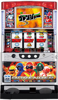パチスロ実機　SANKYO　秘密戦隊ゴレンジャー
