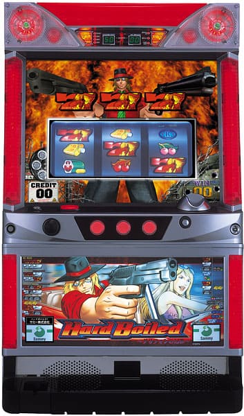 パチスロ実機　サミー　ハードボイルド～グリフォンの幻影～　メインパネル