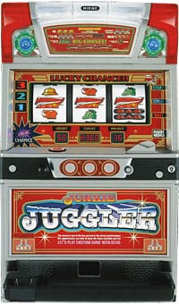 パチスロ実機　北電子　ジャンキージャグラー　赤パネル