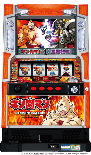 山佐　パチスロ「キン肉マン」 メインパネル