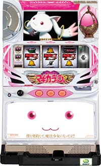 パチスロ実機　メーシー　魔法少女まどか☆マギカ【キュゥべえパネル】