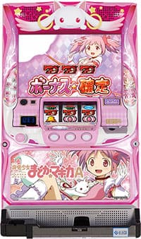 パチスロ実機　エレコ　SLOT魔法少女まどか☆マギカAMA(Ａタイプ)