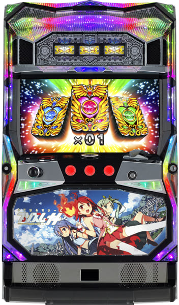パチスロ実機　DAXEL　まじかるすいーとプリズム・ナナＳＦ　【メインパネル】