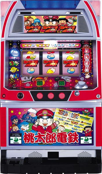 パチスロ実機　サミー　パチスロ桃太郎電鉄