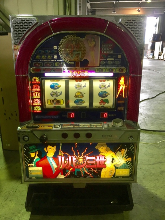 パチスロ実機 ルパン三世 オリンピア 4号機 【希少】