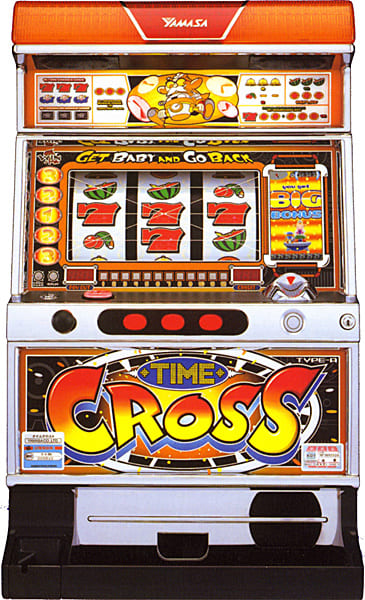 訳有】 パチスロ実機 山佐 タイムクロスA 【4号機/コイン不要機非対応】 
