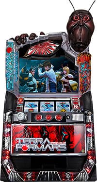 パチスロ実機　京楽　ぱちスロ　テラフォーマーズＱ