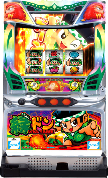 パチスロ実機　エレコ　緑ドン　ＶＩＶＡ！情熱南米編　