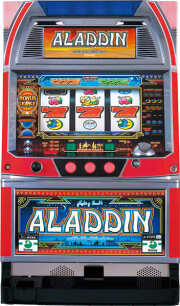 パチスロ実機　サミー　アラジン２エボリューション　【4号機/コイン不要機非対応】