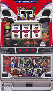 パチスロ実機　タイヨーエレック　マーベルヒーローズ【アウトボックス無し】