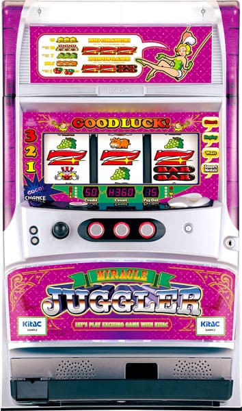 パチスロ実機　北電子　ミラクルジャグラーＫ
