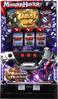 パチスロ実機　エンターライズ　モンスターハンター～狂竜戦線～