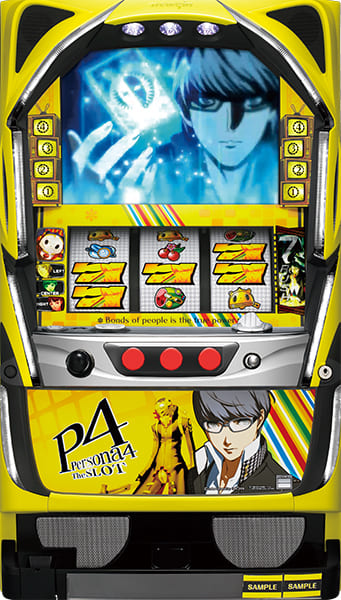 パチスロ実機　ニューギン　Persona4　The　SLOT（ペルソナ）