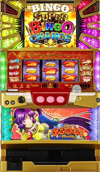 パチスロ実機　ベルコ　プレミアムビンゴ【Ｍ１】