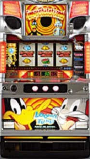 パチスロ実機　オリンピア　ルーニー・テューンズ：バック・イン・アクション