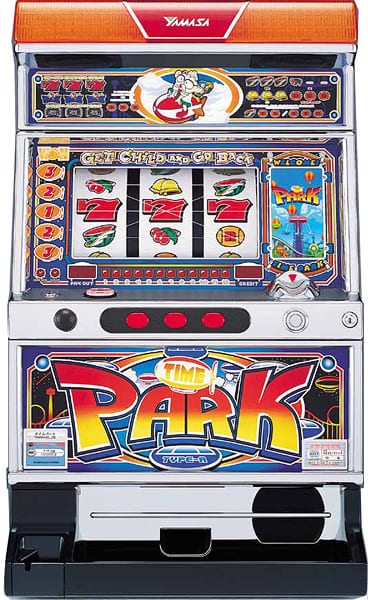 パチスロ実機　山佐　タイムパーク　【4号機/アウトボックスなし】