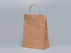 手提袋　Ｔ－３　茶無地