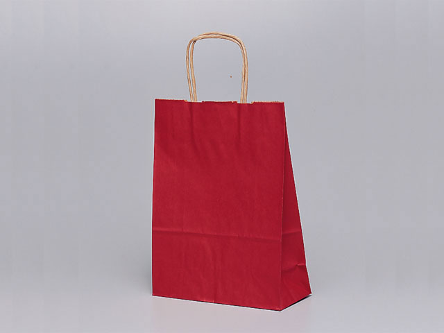 手提袋　Ｔ－３　カラー赤