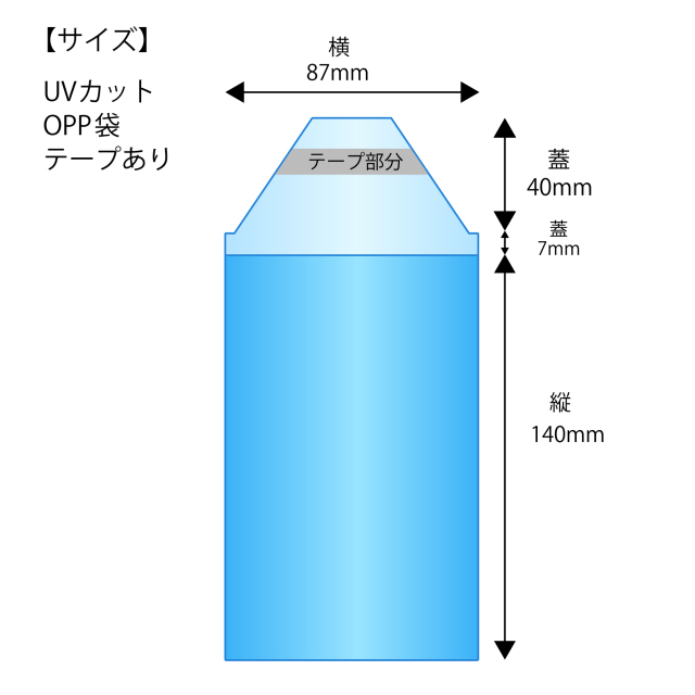 UVカットOPP袋