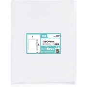 OPP袋 横150x縦200mm テープなし (100枚) 30ミクロン プラスパック P048