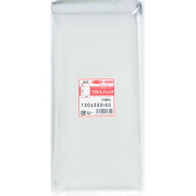 OPP袋 横130x縦250+40mm テープ付き (100枚) 30ミクロン プラスパック T313