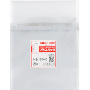 OPP袋【CDデジパック】横142x縦150+40mm 本体テープ付き (100枚) 【厚手】40ミクロン プラスパック T409