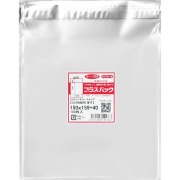OPP袋 【CD2枚組 DUO(デュオ)ケース】横150x縦159+40mm テープ付き (100枚)【厚手】40ミクロン プラスパック T413