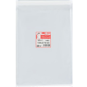 OPP袋 【B5サイズ】横195x縦270+40mm テープ付き (100枚) 30ミクロン プラスパック T322
