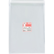 OPP袋 【A4ピッタリ】横215x縦300+40mm テープ付き (100枚) 30ミクロン プラスパック T323
