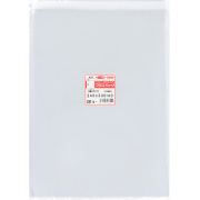 OPP袋 【角2サイズ】横240x縦330+40mm テープ付き (100枚) 30ミクロン プラスパック T325