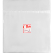 OPP袋 【LPレコード】横325x縦320+50mm 本体テープ付き (100枚)【厚手】40ミクロン プラスパック T412