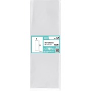 OPP袋 横80x縦250mm テープなし (100枚) 30ミクロン プラスパック P025