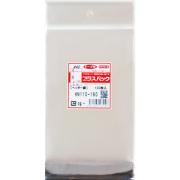 OPP袋 ヘッダー袋【ハガキ・ポストカード】横110x縦(30+160)+30mm (100枚)【厚手】40ミクロン プラスパック HN522