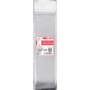 OPP袋 ヘッダー袋 【鉛筆・ボールペン用】横60x縦(30+200)+30mm (100枚)【厚手】40ミクロン プラスパック HN535