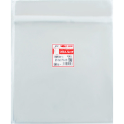 OPP袋【少量パック】【色紙用】横250x縦275+30mm 本体テープ付き (50枚) 30# プラスパック T336