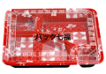 エフピコチューパ CY-2-1ゆたか赤 透明蓋付 1ケース400入 税別単価29円