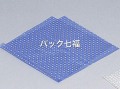 福助工業　ポリ風呂敷　76cm　水玉ブルー　1袋100入（10枚Ｘ10袋）　税別単価18円