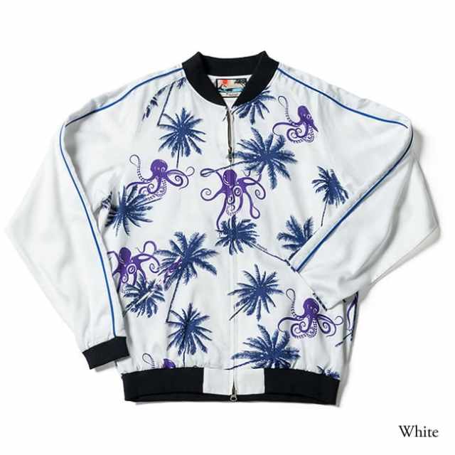 PAIKAJI】メンズ スカジャン/souvenir jacket/Octopus