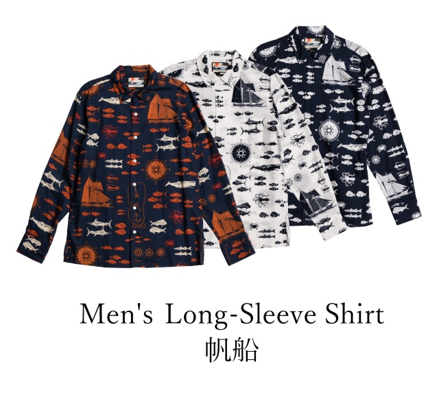 Men's Long-SleeveShirt/帆船/P2086191