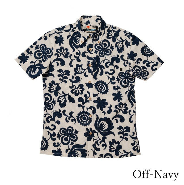 PAIKAJI アロハシャツ】 Men's Short-Sleeve Shirt/Quintetto
