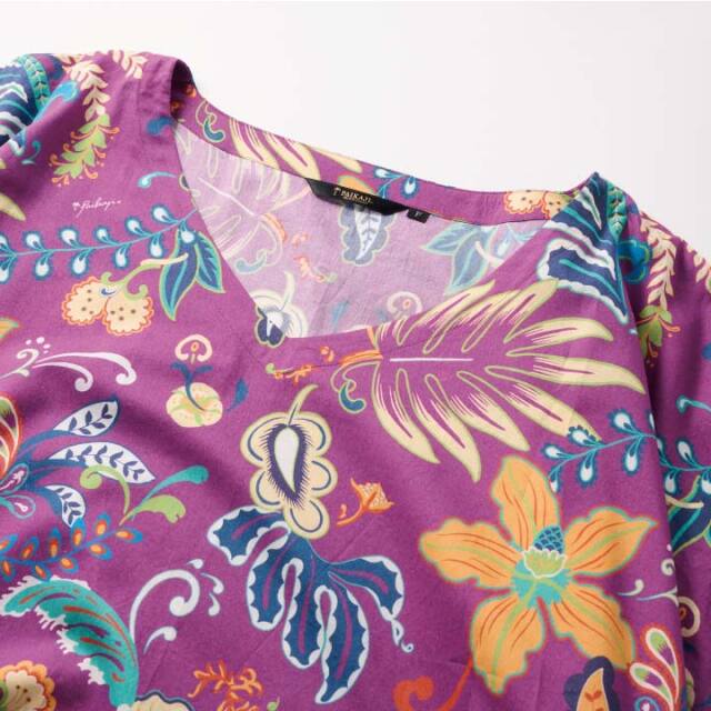 アロハママ　 African Square（アフリカンスクエアー）】ラフィアパッチワーク編み