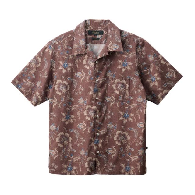 美品✨ ブラックレーベルクレストブリッジ アロハシャツ 花柄 Lサイズ ブラックレーベル アロハシャツ
