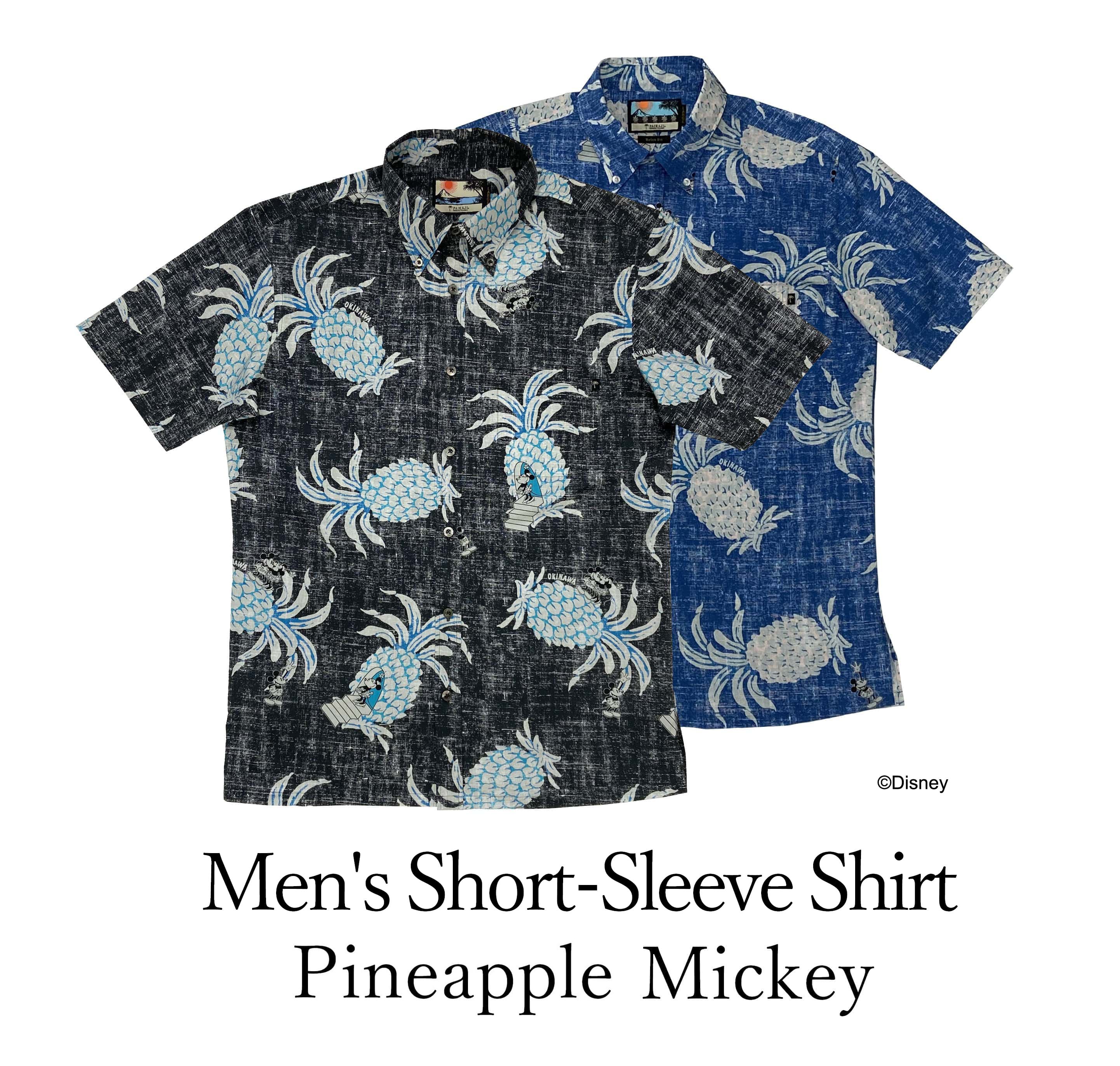 Men's Short-Sleeve Shirt/Pineapple Mickey/PM0225533