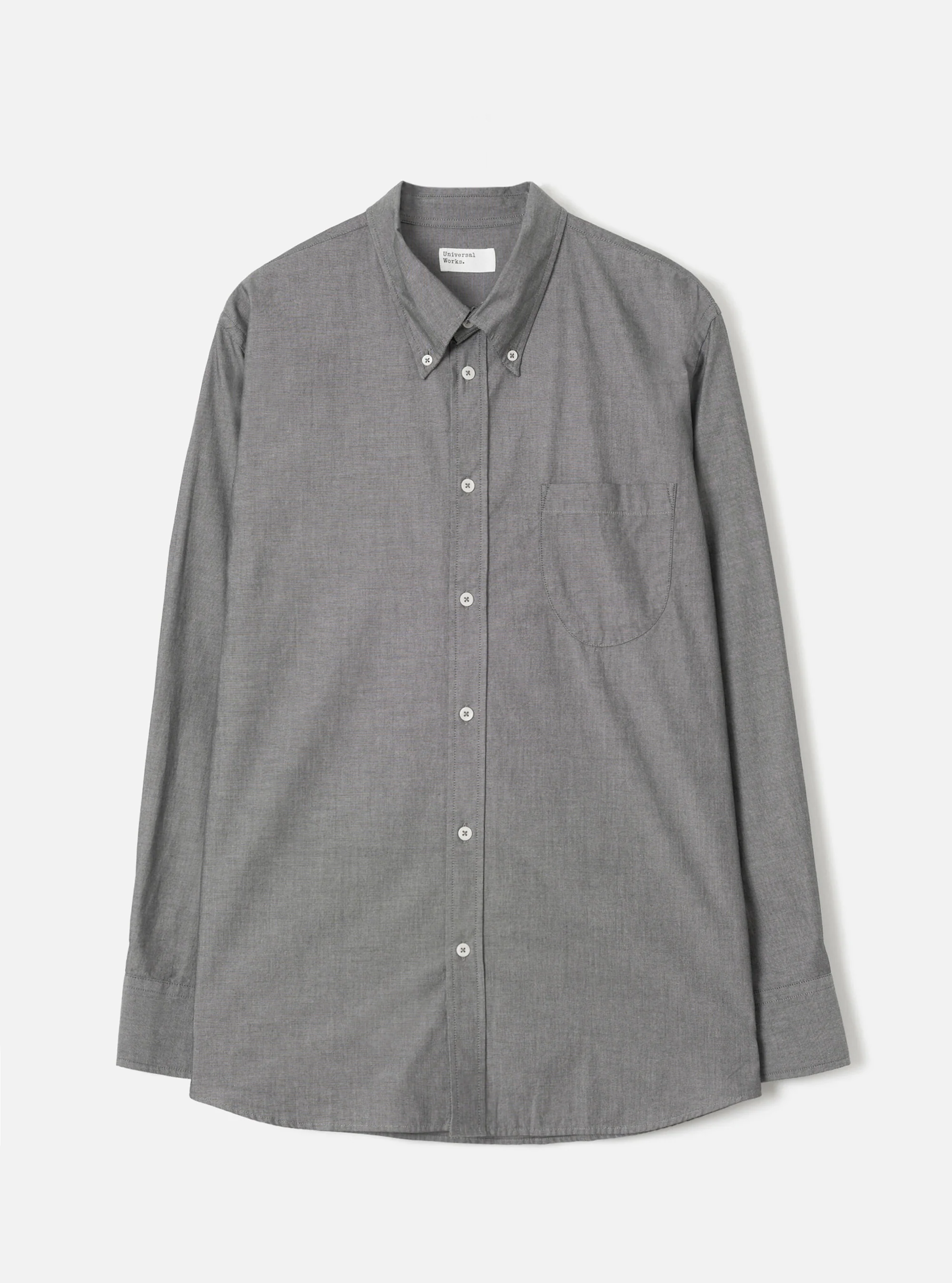 Universal Works ユニバーサルワークス Black Prince Chambray Daybrook Shirt