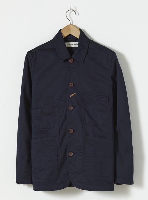 ユニバーサルワークス ベイカーズジャケット Universal Works Bakers Jacket (With Patches) In