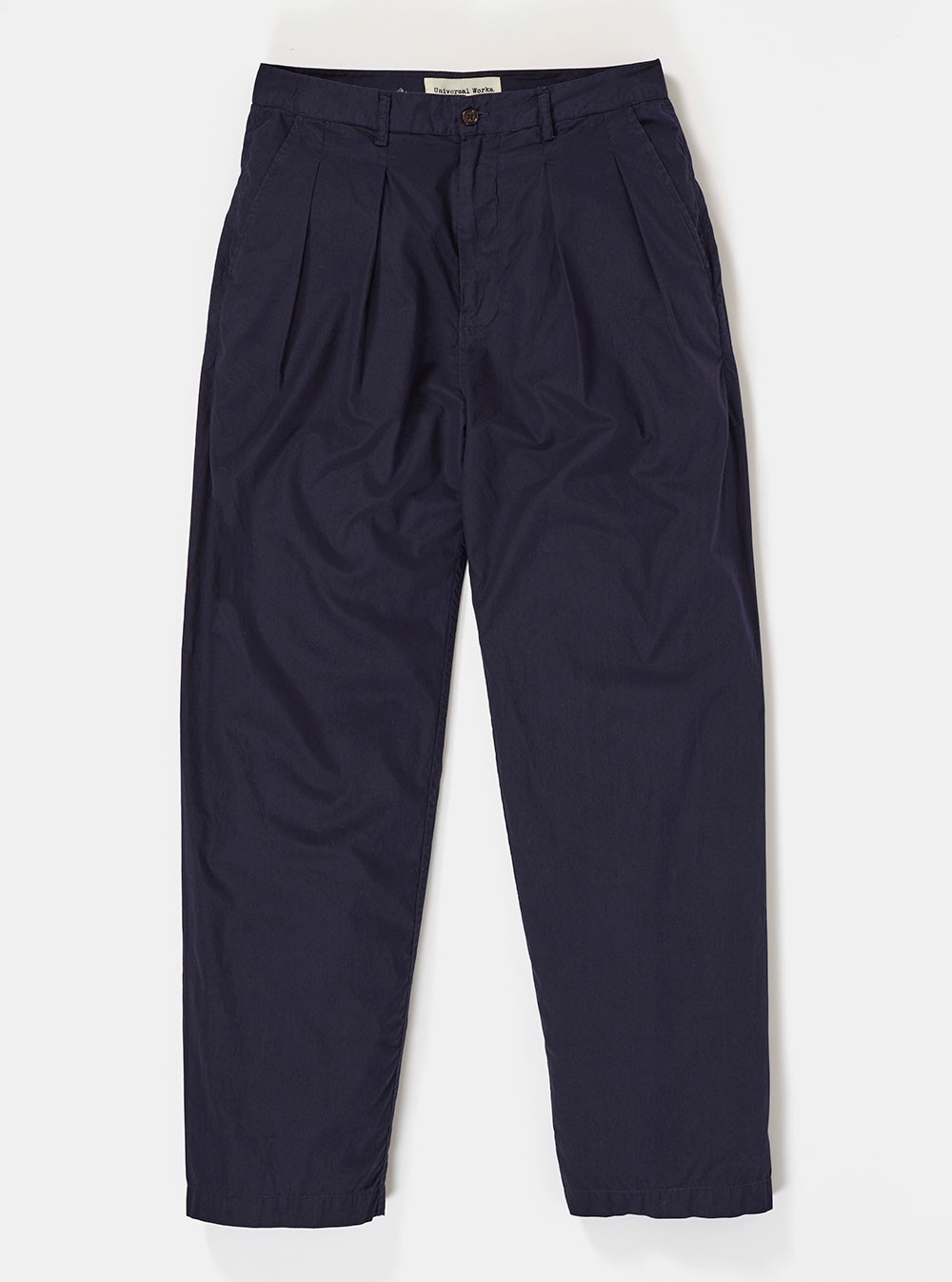 Universal Works ユニバーサルワークス ダブルプリーツパンツ ポプリン